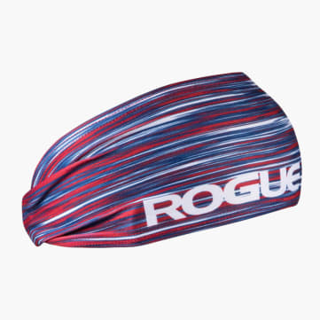 Rogue JUNK Big Bang Lite Headbands - Red/  White / Blue Streak