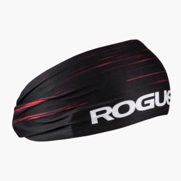 Rogue JUNK Big Bang Lite Headband - Black / Red Streak