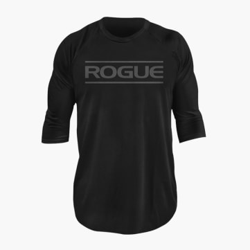 Rogue Black on Black 3/4 Sleeve