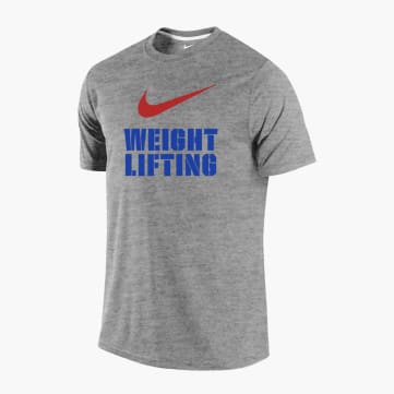 Nike Men's Weightlifting Stacked T-Shirt