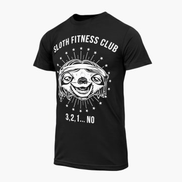 Sloth Fitness Club T-Shirt