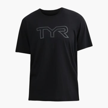 TYR UltraSoft Big Logo Tri-Blend Tech T-Shirt