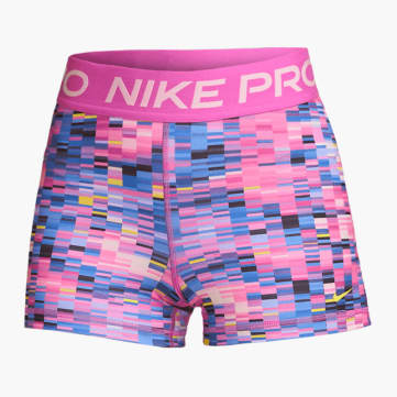 Nike Women's Mid-Rise 3" Printed Training Shorts