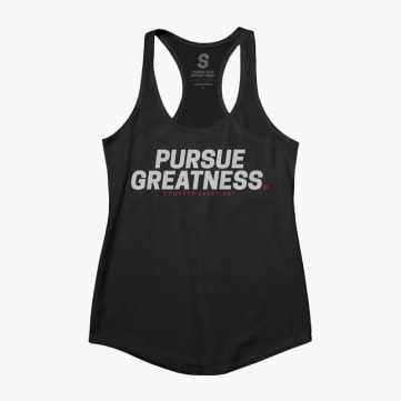 Compete Every Day Pursue Greatness Women’s Racerback Tank