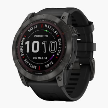 Garmin Fenix 7 Smartwatch - 51MM - Sapphire Solar - Carbon Gray