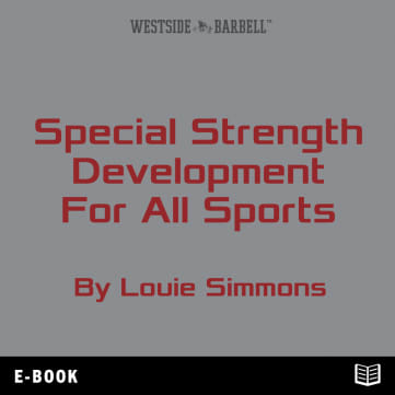 Special Strength Development For All Sports