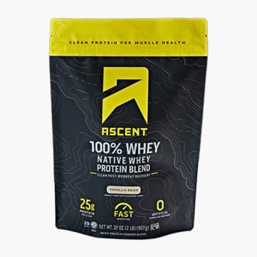 Ascent Native Fuel - Whey Protein - Vanilla Bean