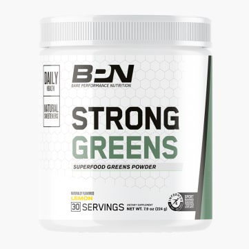 Bare Performance Nutrition Strong Greens - Lemon