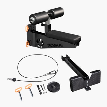Monster Rack Mount Lat Pulldown Seat + Low Row Kit