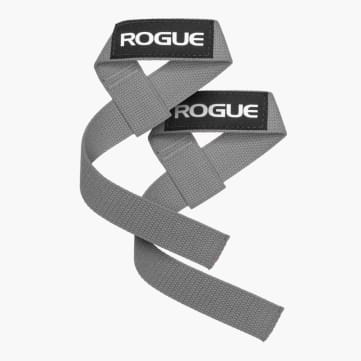 Rogue Ohio Lifting Straps - Charcoal Gray
