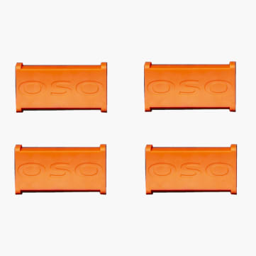 OSO Rubber Collar Plugs - 4 Pack