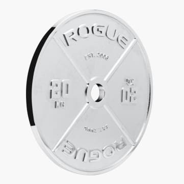 Rogue Calibrated KG Steel Plates 2.0 - Chrome