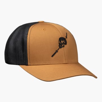 Rogue Barbell Skull Two Tone Retro Trucker Hat