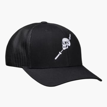 Rogue Barbell Skull 5 Panel Retro Trucker Hat