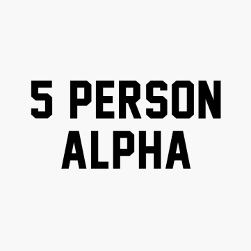 5 Alpha Package - 5 Person Affiliate