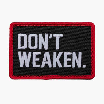 Don't Weaken Patch