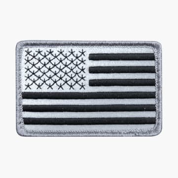 US Flag Reflective Patch
