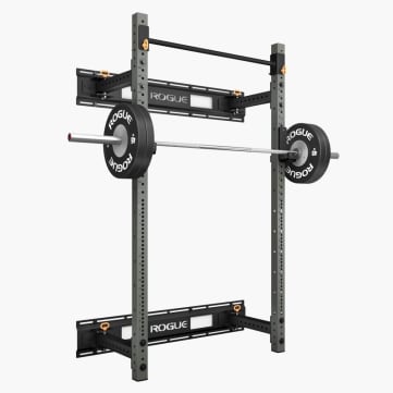 Rogue RML-3WC Fold Back Wall Mount Rack - Charcoal