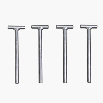 Monster Lite Band Pegs - Bright Zinc - 4 Pack