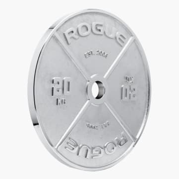 Rogue Calibrated KG Steel Plates 2.0 - Chrome