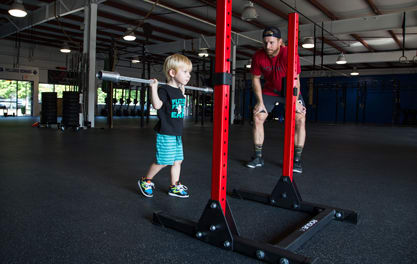 Kids squat rack cheap