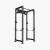 Rogue RM-3 Monster Rack 2.0 - Textured Charcoal Gray / Textured Black
