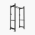 Rogue RML-390 Power Rack 3.0 - Textured Charcoal Gray / Textured Black