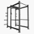 Rogue RML-690 Power Rack 3.0 - Textured Charcoal Gray / Textured Black