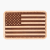 Leather US Flag Patch