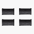 OSO Rubber Collar Plugs - 4 Pack
