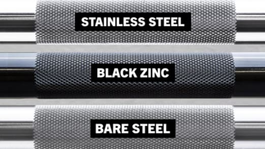 Rogue 45LB Ohio Power Bar - Black Zinc | Rogue Fitness Canada