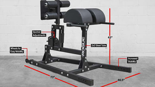 Rogue Abram GHD 2.0 - Glute-Ham Developer | Rogue Fitness