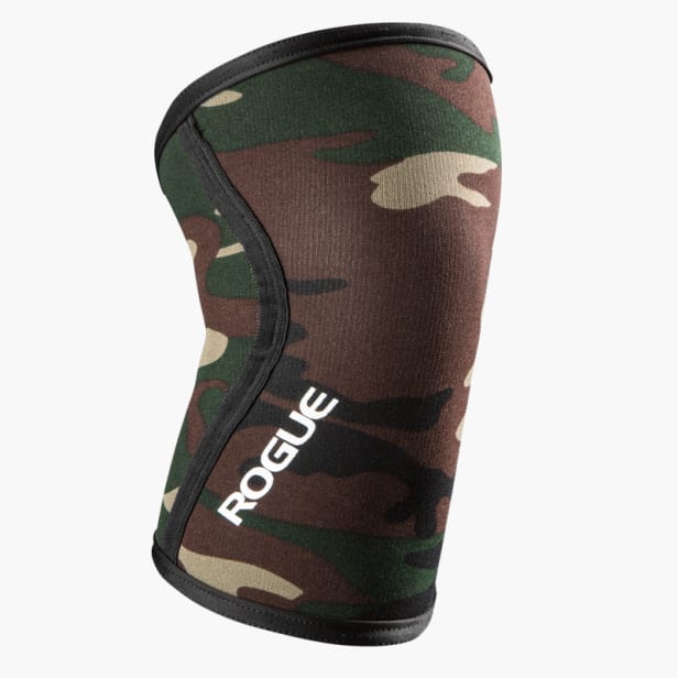 Squats 5mm Compression Camo Knee Sleeves for Gym Single Knee Pain CrossFit 