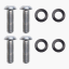 MG-4N Multi-Grip Bar Hardware - 4 Pack