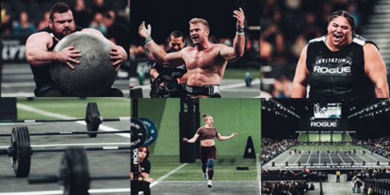 Collage of 2026 Rogue Invitational competition moments