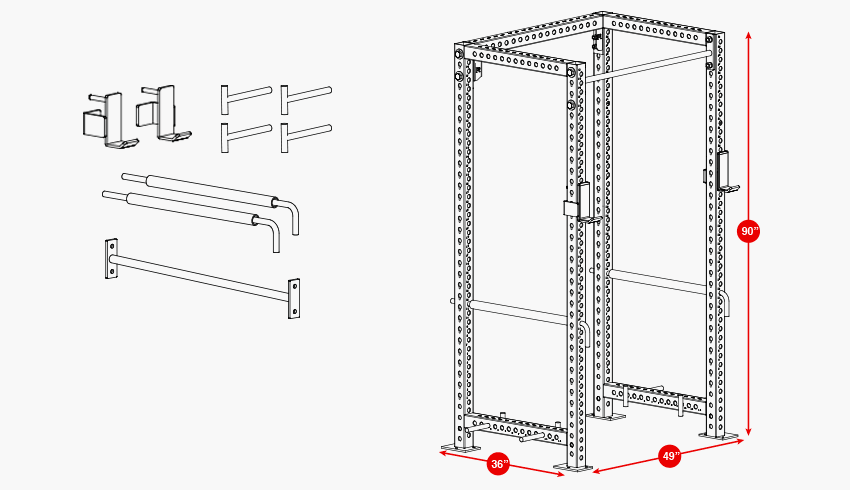 Rogue RM 3 Fortis Rack Rogue Fitness Canada