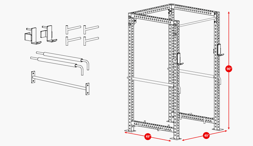 Rogue rm best sale 4 monster rack