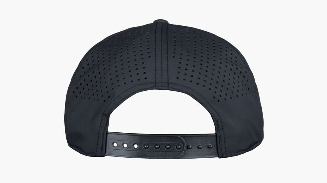 Rogue, Branded Bills Flat Performance Hat - Black