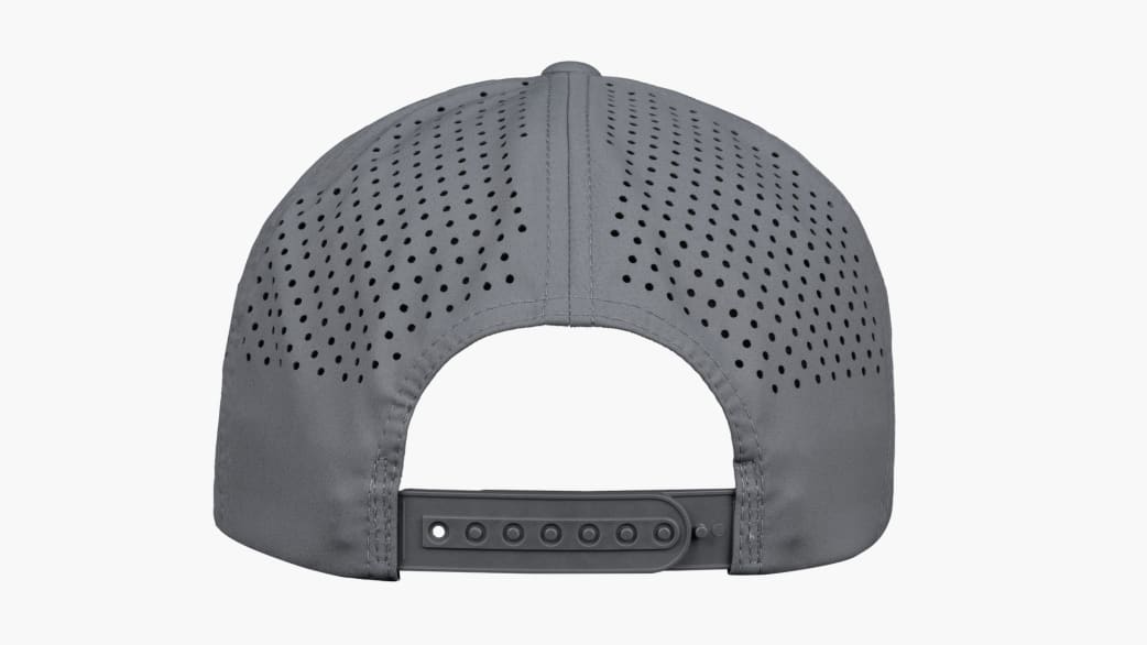 Rogue | Branded Bills Flat Performance Hat - Gray / Black