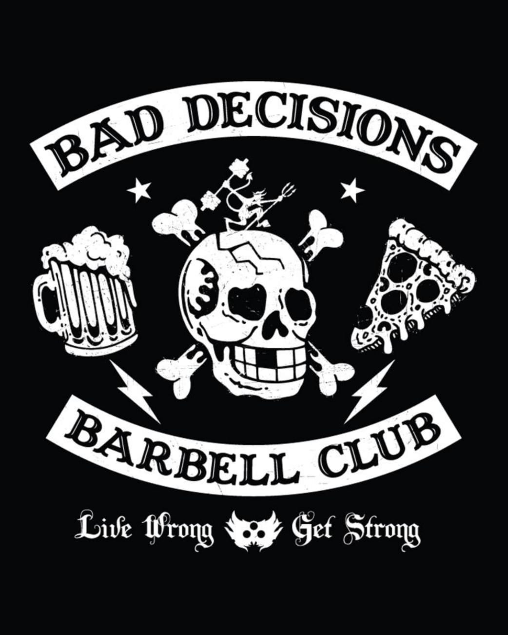 Bad Decisions Barbell Club Women's Tank - Black