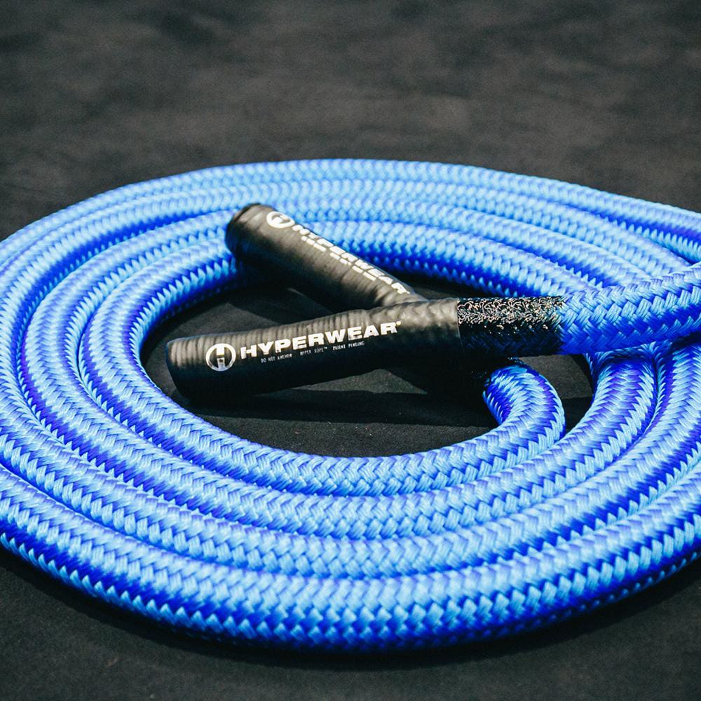 Battle Rope Hua Heavy Battle Rope 38mm 15m, Strength Training Bodybuilding  Fitness Rope Combat Rope, Wear-Resistant and Durable, Blue