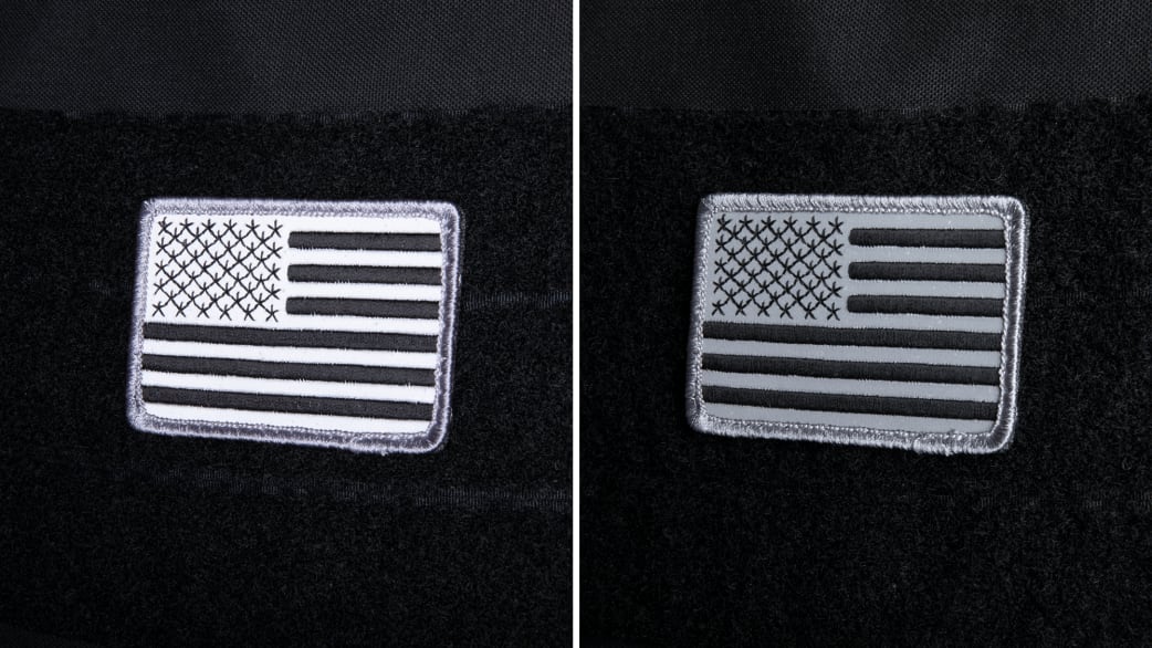 US Flag Reflective Patch