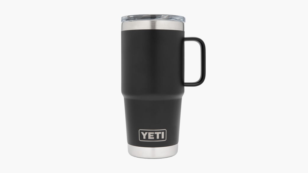 Yeti Rambler 20 oz Travel Mug with Stronghold Lid - Black