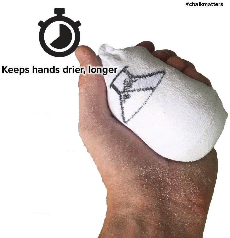 BARACUS Chalk Bag - Premium Gym Chalk For Climbing & Serbia