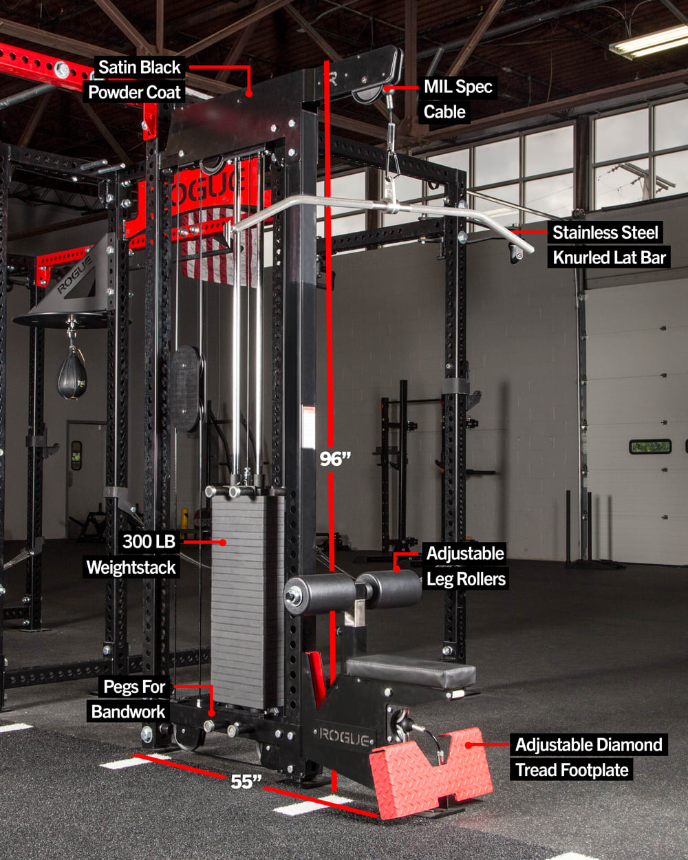 Tricep Extensions Tricep Pull Downs And All Cable Machine Exercises K-Sport Wall Mounted Pulley Lat Station Cable Machine Perfect For Lat Pull Downs The Ultimate Piece Of Home Gym Equipment 