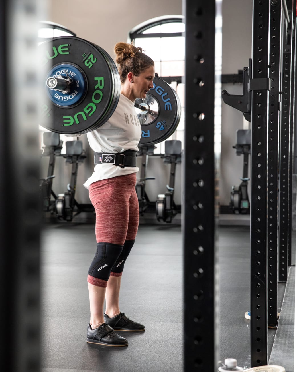 Cinturon Para Pesas Gimnasio Gym Mujer En Velcro Talla L GENERICO