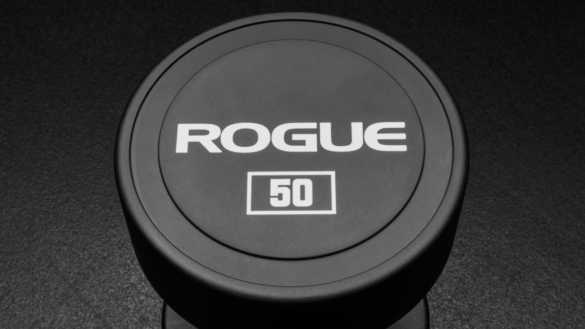 Rogue Urethane Dumbbell — Una sola pieza soldada