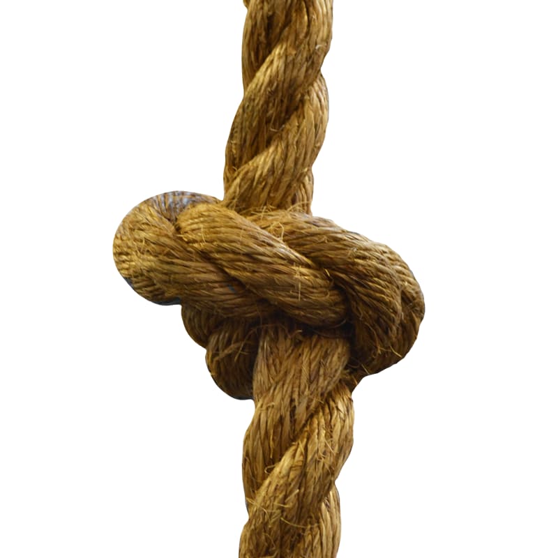 Climbing rope knots