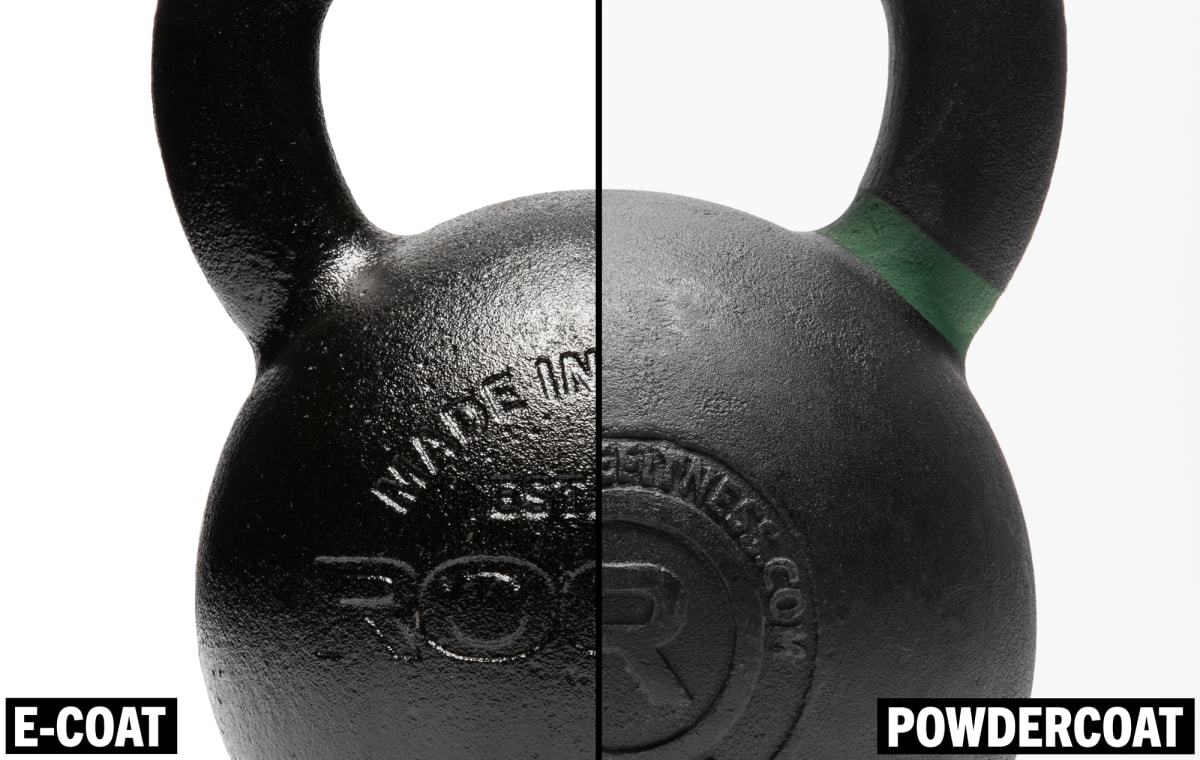 Rogue Kettlebells E-Coat — Acabado E-Coat
