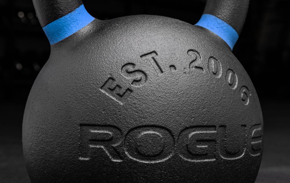 Rogue Kettlebells — Powder coat texturizado
